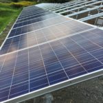 DIY太陽光発電所増設のパネル設置状況
