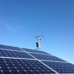 太陽光発電所のトランス設置